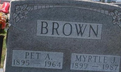 Myrtle J. Brown on Sysoon