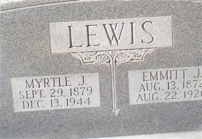 Myrtle J. Lewis on Sysoon