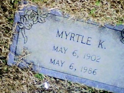 Myrtle K Campbell on Sysoon