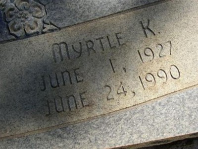 Myrtle K. Chambers on Sysoon