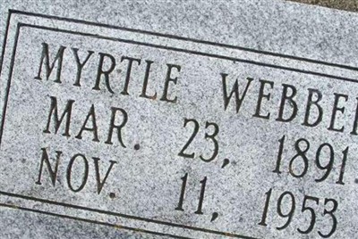 Myrtle Kelley Webber on Sysoon