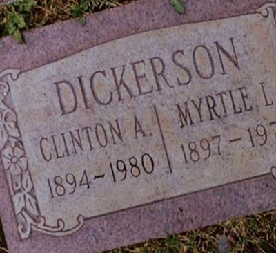 Myrtle Leah Frey Dickerson on Sysoon