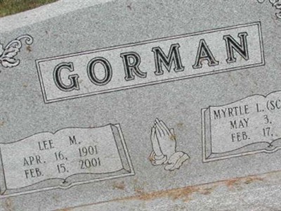 Myrtle Lutecia Scantlan Gorman on Sysoon
