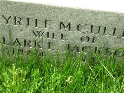 Myrtle M. Cullen Jackson on Sysoon