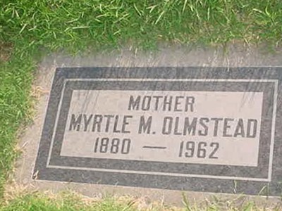 Myrtle M. OLMSTEAD on Sysoon