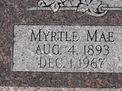 Myrtle Mae Bird on Sysoon