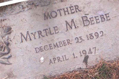 Myrtle Mae Richardson Beebe on Sysoon