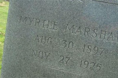 Myrtle Marshall on Sysoon