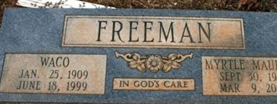 Myrtle Mauldin Freeman on Sysoon