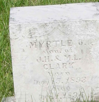 Myrtle O Clark on Sysoon