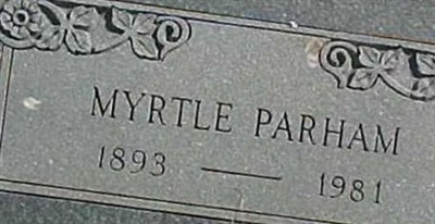 Myrtle Parham on Sysoon