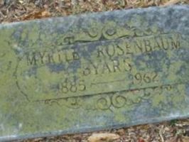 Myrtle Rosenbaum Byars on Sysoon