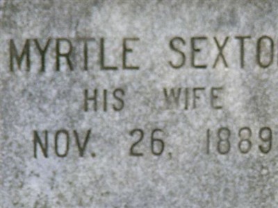 Myrtle Sexton Johnson on Sysoon