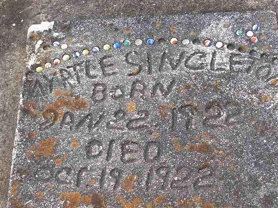 Myrtle Singleton on Sysoon
