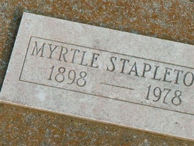 Myrtle Stapleton on Sysoon