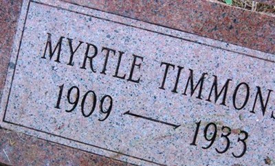 Myrtle Timmons on Sysoon