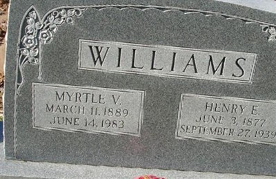 Myrtle V. Williams on Sysoon