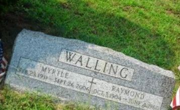 Myrtle Walling on Sysoon