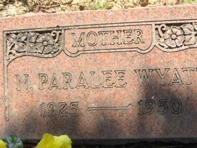 N. Paralee Wyatt on Sysoon