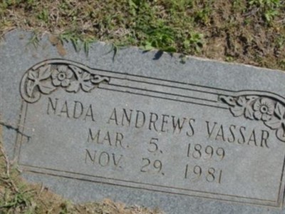 Nada Andrews Vassar on Sysoon