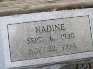 Nadine Partain, Find a grave on Sysoon Nadine Partain on Sysoon