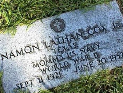 Namon Lathan Cox, Jr on Sysoon