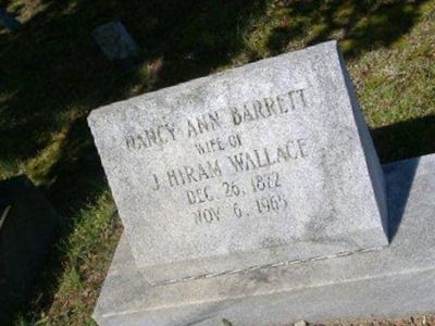 Nancy Ann Barrett Wallace on Sysoon