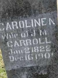 Nancy Caroline Simms Carroll on Sysoon