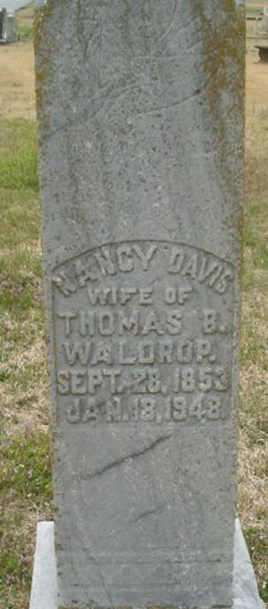 Nancy Davis Waldrop on Sysoon