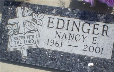 Nancy E. Edinger on Sysoon