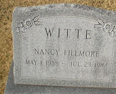 Nancy Fillmore Witte on Sysoon