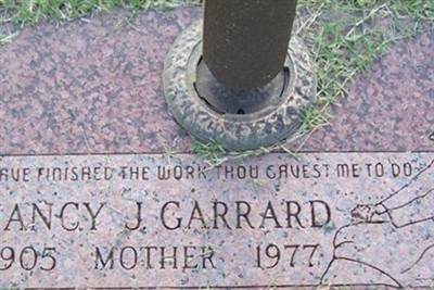 Nancy J. Garrard on Sysoon