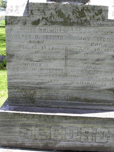 Nancy Jane Gould Secord on Sysoon