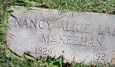 Nancy Jane Large McKeehan on Sysoon