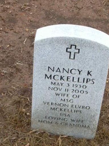 Nancy K. McKellips on Sysoon
