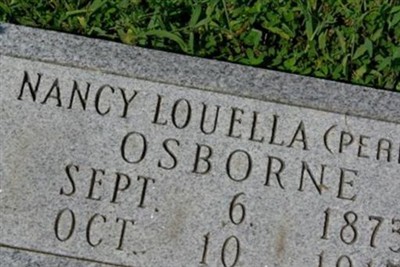 Nancy Louella Pearcy Osborne on Sysoon