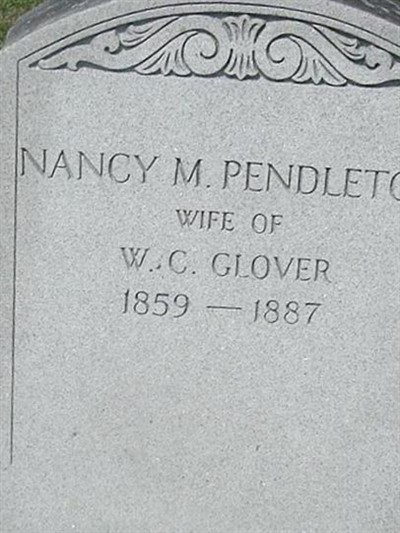 Nancy M. Pendleton Glover on Sysoon