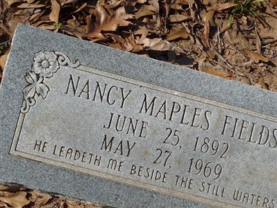 Nancy Maples Fields on Sysoon