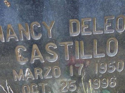 Nancy Perez DeLeon Castillo on Sysoon