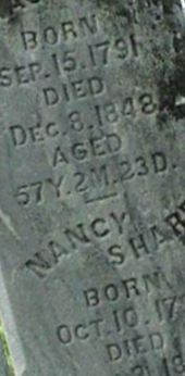 Nancy Sharp on Sysoon