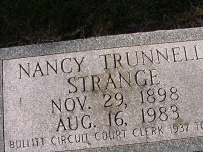 Nancy Trunnell Strange on Sysoon