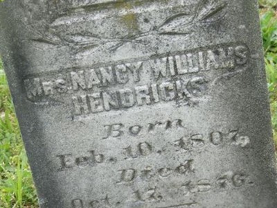 Nancy Williams Hendricks on Sysoon