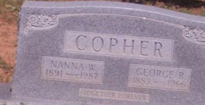 Nanna W Wells Copher on Sysoon