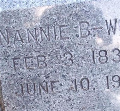 Nannie Bryant Wright Manning on Sysoon