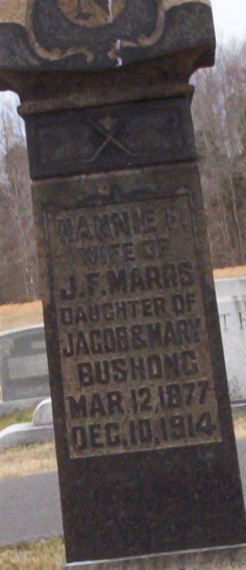 Nannie P Marrs on Sysoon