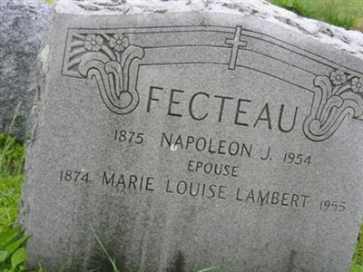 Napolean J Fecteau on Sysoon