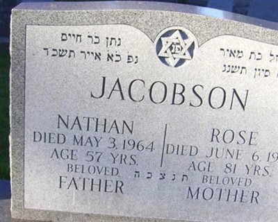 Nathan Jacobson on Sysoon