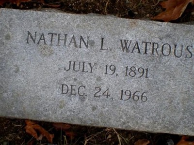 Nathan Louis Watrous on Sysoon