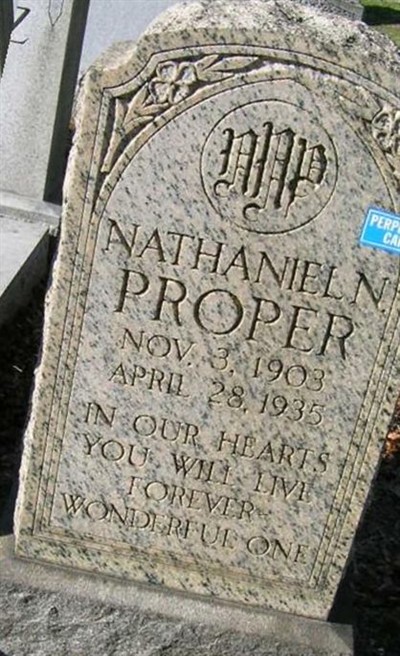 Nathaniel N. Proper on Sysoon