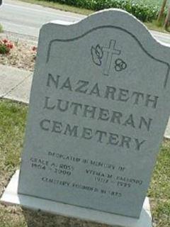 Nazareth Lutheran Cemetery on Sysoon